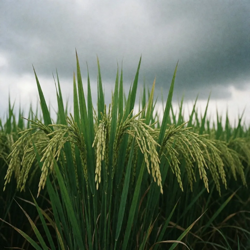 Campos de arroz inundados en Nepal